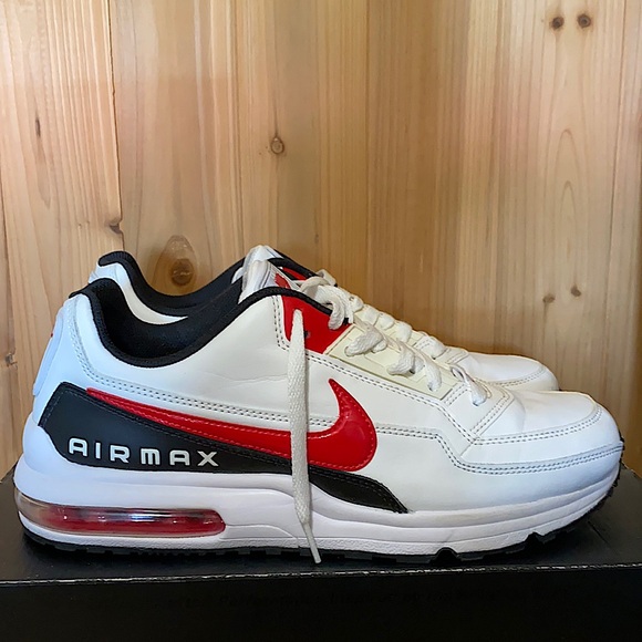 air max ltd 3 white red black